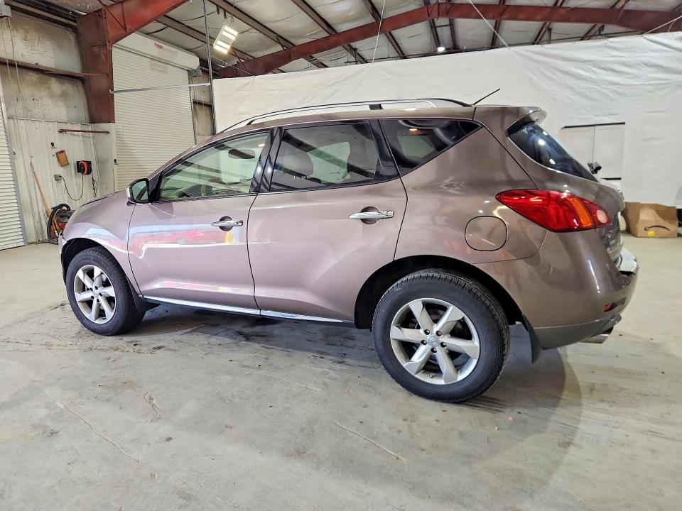 2010 Nissan Murano VIN JN8AZ1MW0AW135223 COPART salvage auction — FRONT END, Wi - Certificate Of Title, sold $775 on 2026-07-24 (photo 2)