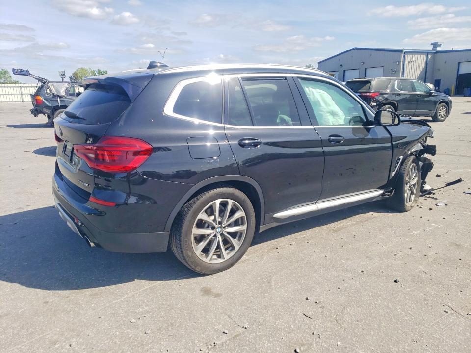 2018 BMW X3 VIN 5UXTR9C54JLD89550 COPART salvage auction — FRONT END, Nc - Salvage Certificate Of Title, sold $425 on 2026-07-28 (photo 3)