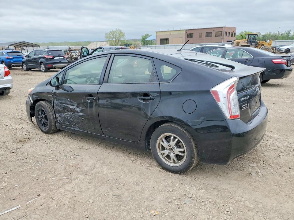 2014 Toyota Prius VIN JTDKN3DU3E0378345 COPART salvage auction — SIDE, Mo - Salvage Certificate Of Title, sold $1,300 on 2026-07-09 (photo 2)