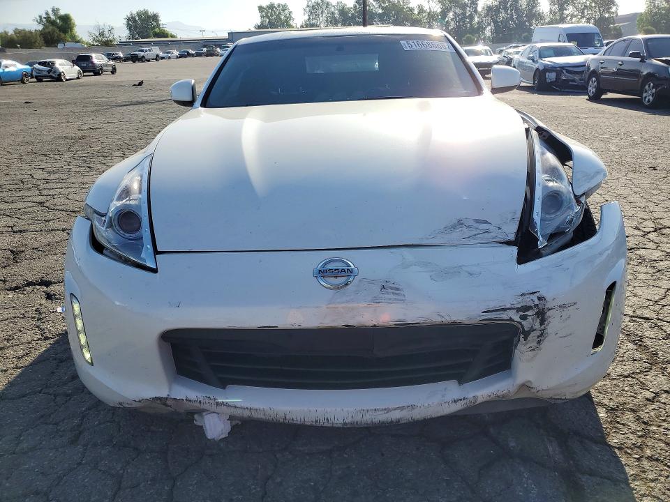 2016 Nissan 370z VIN JN1AZ4EH8GM930704 COPART salvage auction — FRONT END, Ca - Salvage Certificate, sold $4,800 on 2026-07-02 (photo 5)