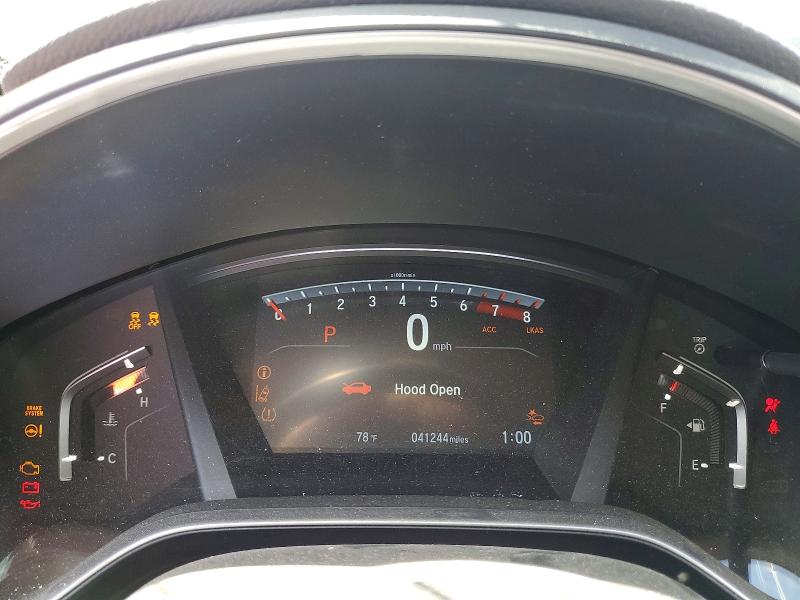 2020 Honda Cr-v VIN 5J6RW2H95LL026787 COPART salvage auction — ROLLOVER, Or - Salvage Title Certificate, sold $3,650 on 2026-07-03 (photo 9)