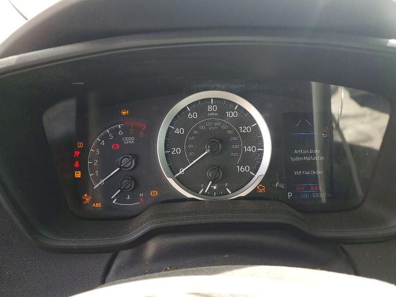 2022 Toyota Corolla VIN 5YFEPMAE8NP290679 COPART salvage auction — FRONT END, Nc - Salvage Certificate Of Title, sold $3,850 on 2026-07-16 (photo 9)