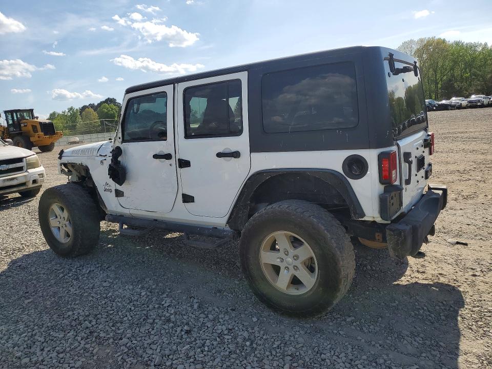 2016 Jeep Wrangler unlimited VIN 1C4BJWDG9GL189398 COPART salvage auction — FRONT END, Ar - Certificate Of Title (P), sold $5,600 on 2026-07-08 (photo 2)