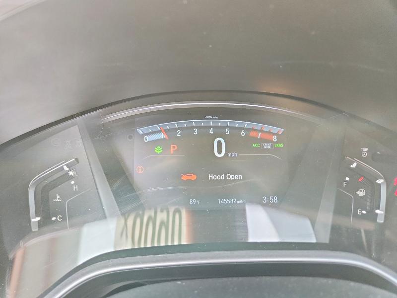 2020 Honda Cr-v VIN 5J6RW1H50LL013985 COPART salvage auction — FRONT END, Tx - Salvage Vehicle Title, sold $7,200 on 2026-07-02 (photo 9)