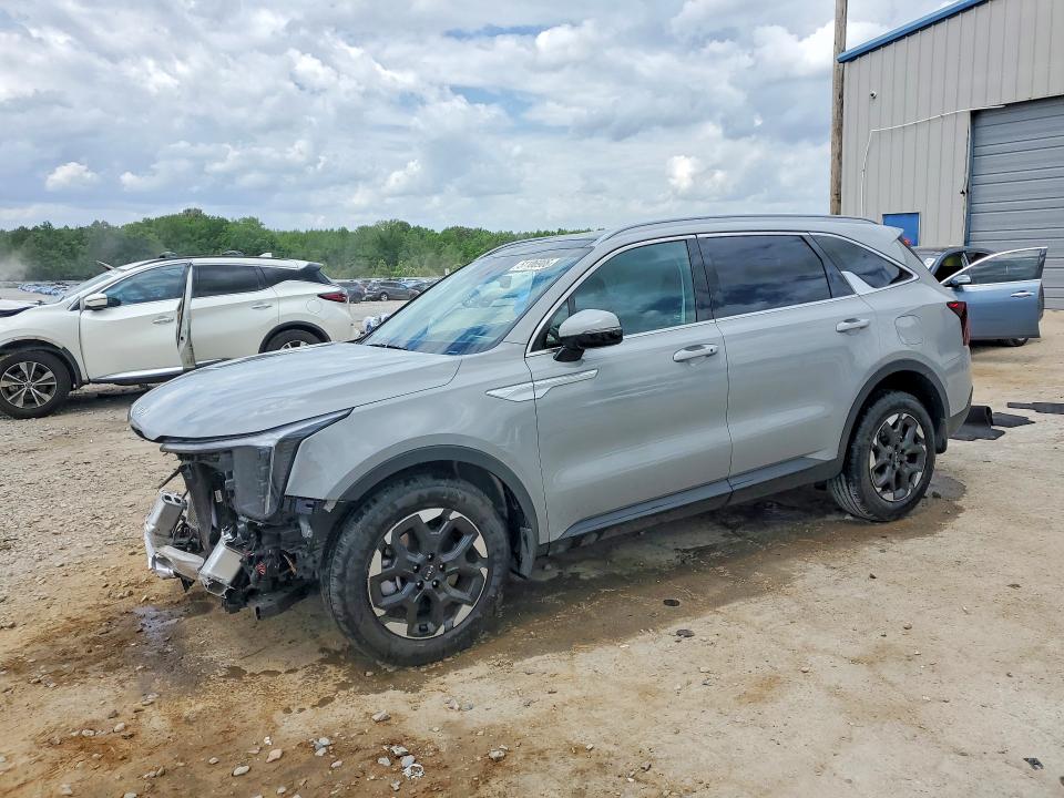 2025 Kia Sorento VIN 5XYRL4JCXSG397986 COPART salvage auction — FRONT END, TN - SALVAGE CERTIFICATE, sold $7,700 on 2026-07-09 (photo 1)