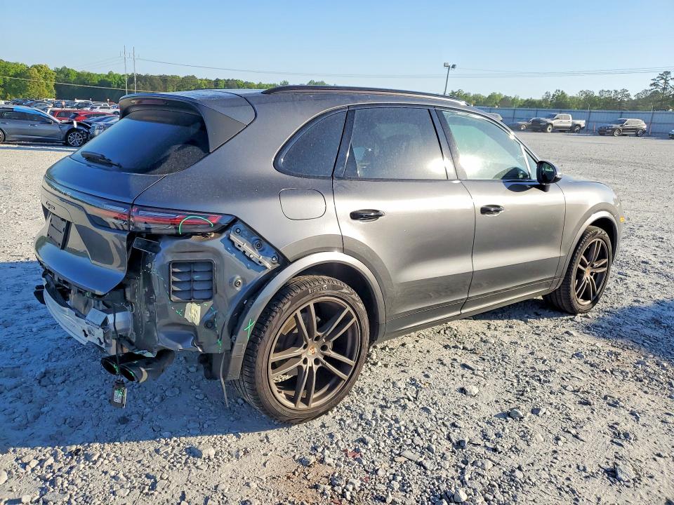 2019 Porsche Cayenne VIN WP1AA2AY6KDA13542 COPART salvage auction — REAR END, Ga - Cert Of Title-Salvage, sold $16,600 on 2026-08-03 (photo 3)