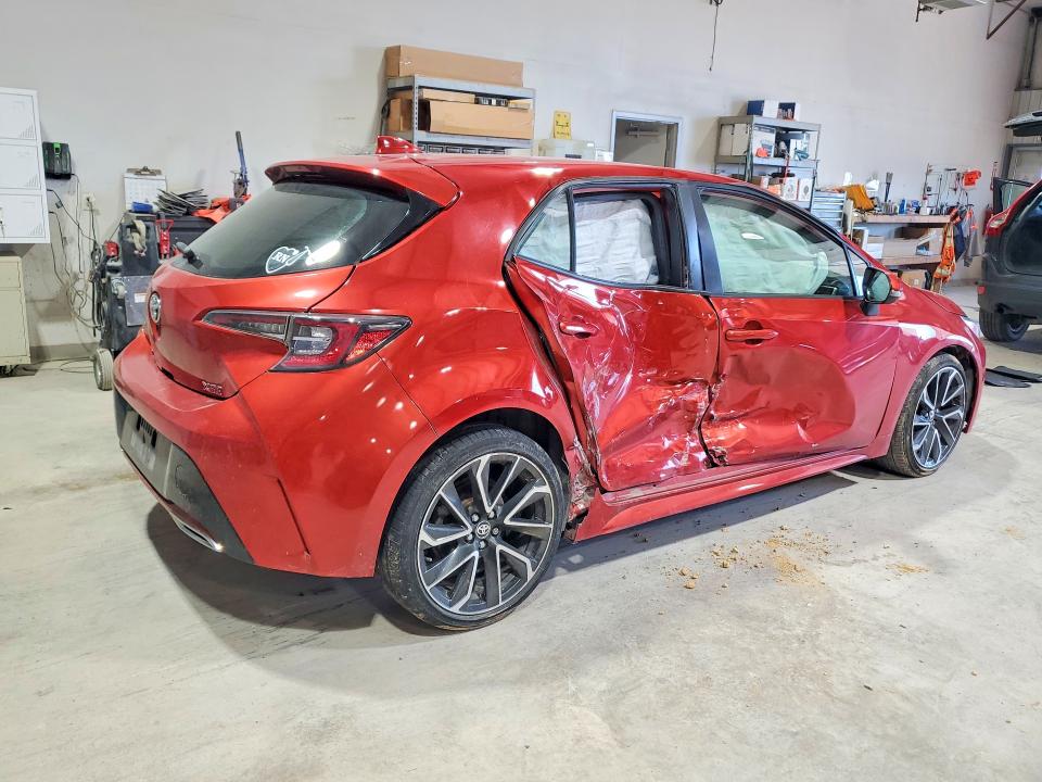 2020 Toyota Corolla VIN JTNC4RBE8L3091208 COPART salvage auction — SIDE, MD - CERT OF SALVAGE > 75% DAMAGE, sold $4,550 on 2026-07-10 (photo 3)