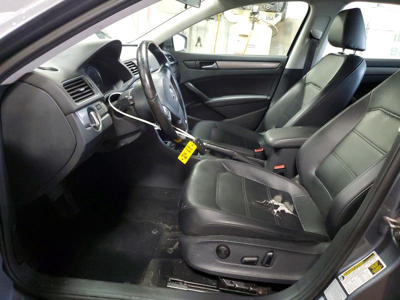 2015 Volkswagen Passat VIN 1VWAS7A39FC108217 COPART salvage auction — FRONT END, Il - Salvage Certificate, sold $450 on 2026-07-02 (photo 7)