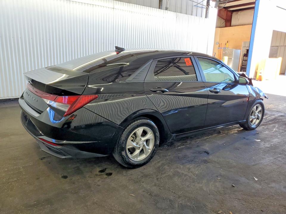 2021 Hyundai Elantra VIN KMHLL4AG2MU213243 COPART salvage auction — FRONT END, Fl - Certificate Of Title, sold $375 on 2026-07-28 (photo 3)