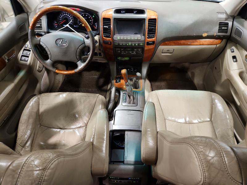 2003 Lexus Gx 470 VIN JTJBT20X830014383 COPART salvage auction — MINOR DENT/SCRATCHES, TX - SALVAGE VEHICLE TITLE, sold $1,550 on 2026-07-27 (photo 8)
