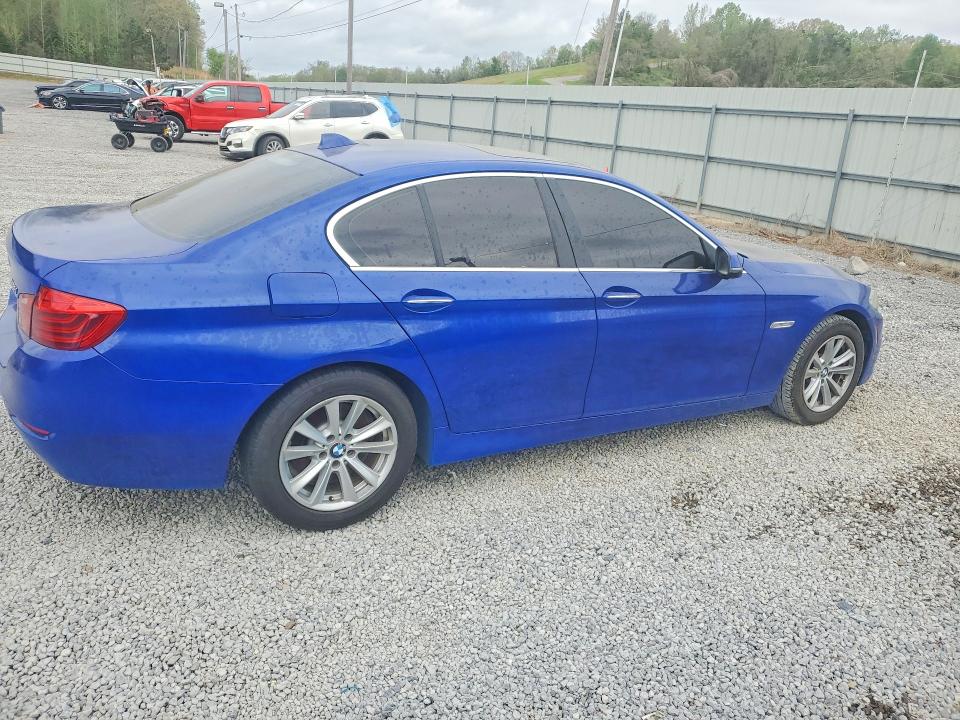 2015 BMW 5 series VIN WBA5A7C55FD624278 COPART salvage auction — MECHANICAL, Tx - Salvage Vehicle Title, sold $1,250 on 2026-07-08 (photo 3)