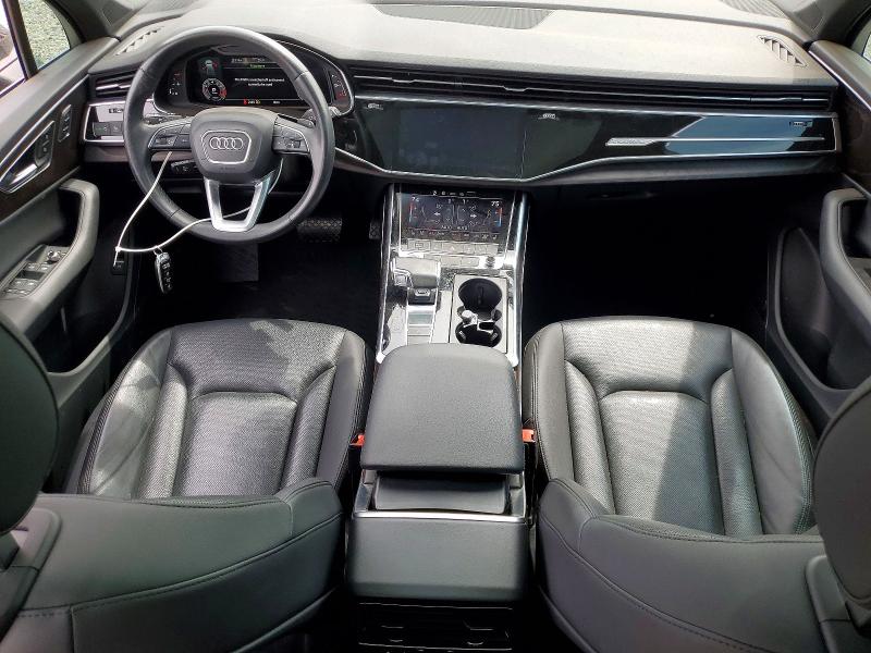 2022 Audi Q7 VIN WA1LJBF79ND001605 COPART salvage auction — SIDE, Tx - Salvage Vehicle Title, sold $18,100 on 2026-07-14 (photo 8)