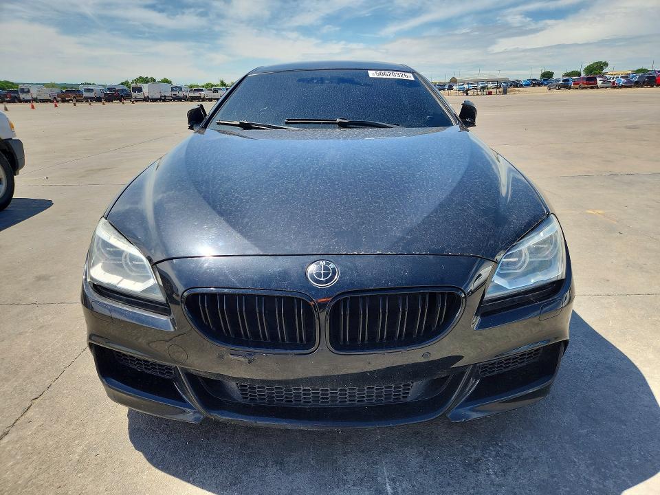 2014 BMW 6er VIN WBA6A0C59ED317884 COPART salvage auction — NORMAL WEAR, Tx - Certificate Of Title (P), sold $5,600 on 2026-07-06 (photo 5)