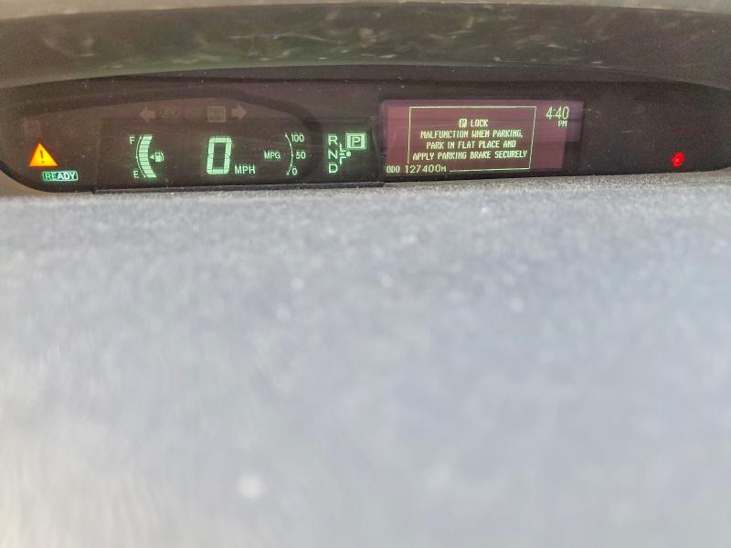 2013 Toyota Prius VIN JTDKN3DU9D1713505 COPART salvage auction — REAR END, Md - Cert Of Salvage > 75% Damage, sold $1,900 on 2026-07-14 (photo 9)