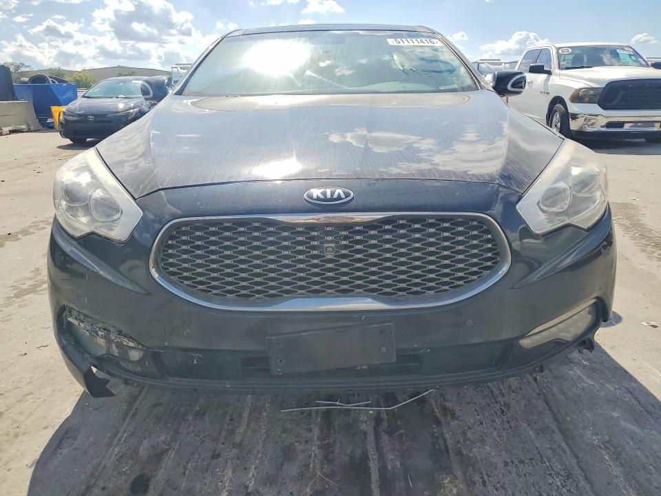 2016 Kia K900 VIN KNALT4D39G6031302 COPART salvage auction — FRONT END, In - Certificate Of Title, sold $2,250 on 2026-07-30 (photo 5)