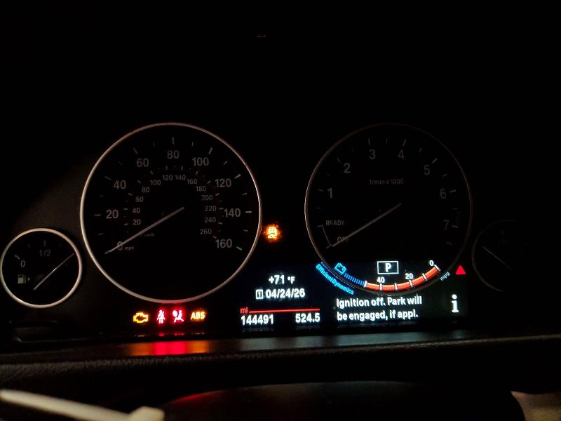 2016 BMW 3er VIN WBA8B7C57GK702549 COPART salvage auction — FRONT END, Mi - Certificate Of Title, sold $4,050 on 2026-07-06 (photo 9)
