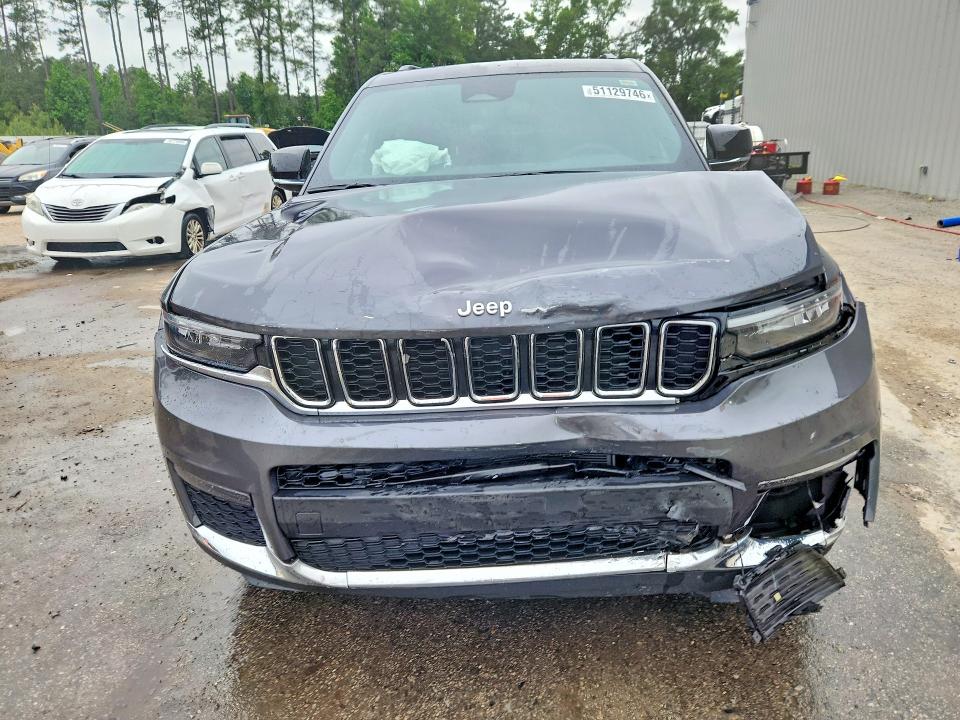 2024 Jeep Grand cherokee l VIN 1C4RJKBG0R8523415 COPART salvage auction — FRONT END, MD - CERT OF SALVAGE > 75% DAMAGE, sold $9,700 on 2026-07-17 (photo 5)