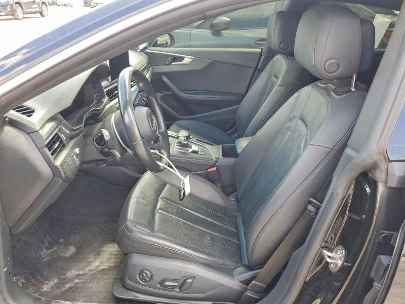 2018 Audi A5 VIN WAUCNCF55JA128729 COPART salvage auction — FRONT END, Id - Salvage Certificate Of Title, sold $3,100 on 2026-07-17 (photo 7)