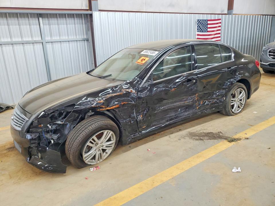 2011 Infiniti G37 VIN JN1CV6AR8BM409733 COPART salvage auction — SIDE, Nc - Salvage Certificate Of Title, sold $175 on 2026-07-29 (photo 1)