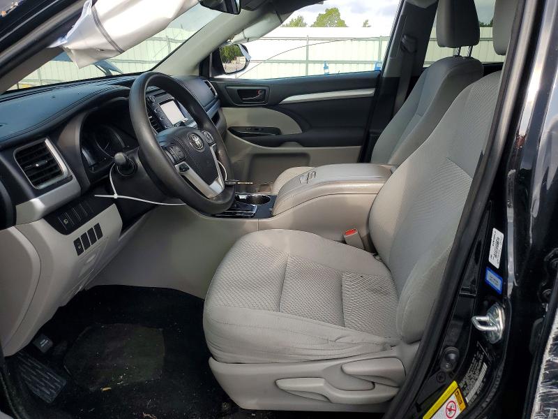 2018 Toyota Highlander VIN 5TDZZRFH7JS247223 COPART salvage auction — SIDE, Tx - Salvage Vehicle Title, sold $3,650 on 2026-07-06 (photo 7)