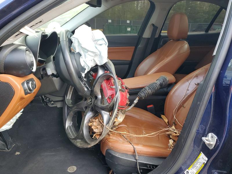 2018 Alfa romeo Giulia VIN ZARFAEEN2J7593643 COPART salvage auction — FRONT END, Id - Salvage Certificate Of Title, sold $550 on 2026-08-25 (photo 7)