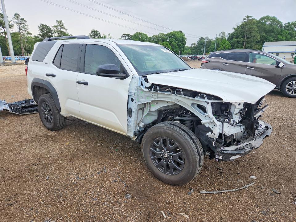 2025 Toyota 4runner VIN JTEVA5AR2S5005666 COPART salvage auction — FRONT END, LA, sold $22,700 on 2026-07-21 (photo 4)