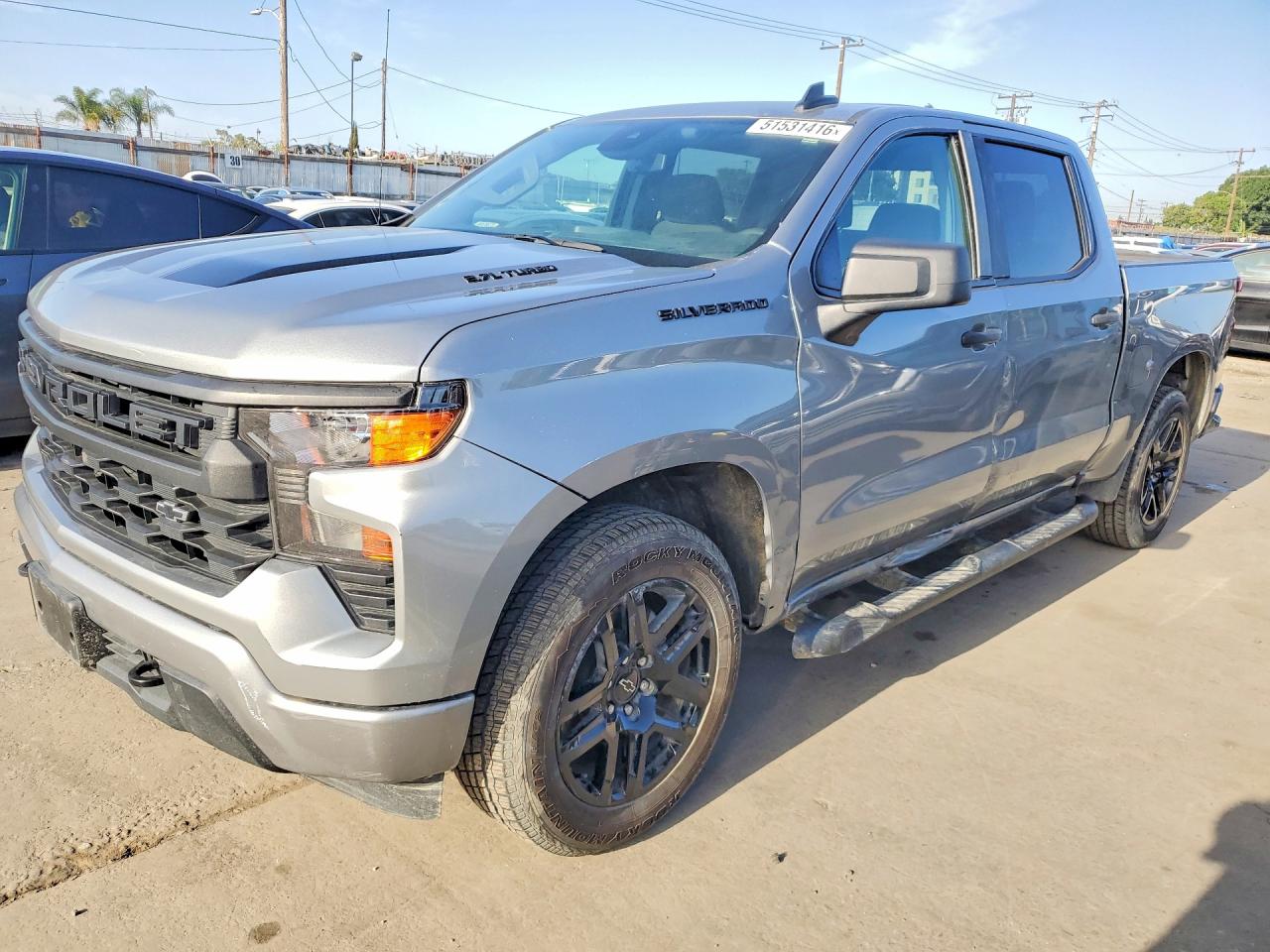 2024 Chevrolet Silverado 1500 VIN 1GCPABEK9RZ298719 — COPART salvage auction photo
