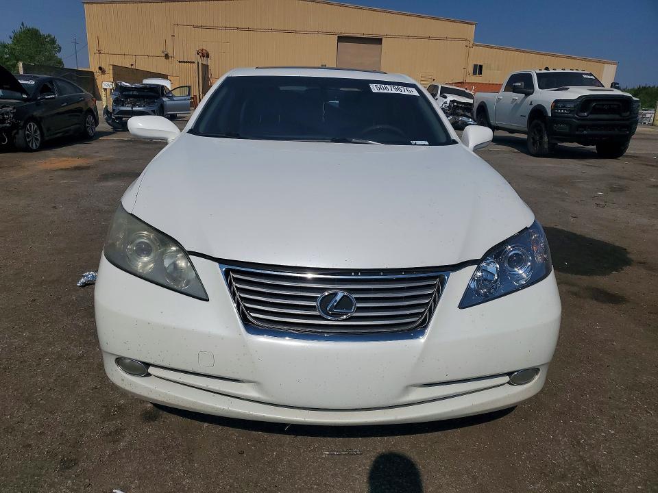 2008 Lexus ES VIN JTHBJ46G682227113 COPART salvage auction — REAR END, Sc - Cert Of Title-Salvage, sold $175 on 2026-07-24 (photo 5)