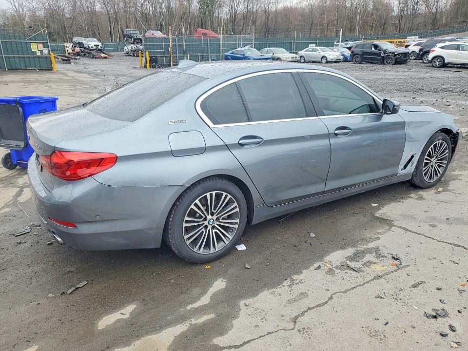 2019 BMW 5er VIN WBAJB1C56KB376282 COPART salvage auction — FRONT END, Pa - Certificate Of Salvage, sold $9,100 on 2026-07-22 (photo 3)