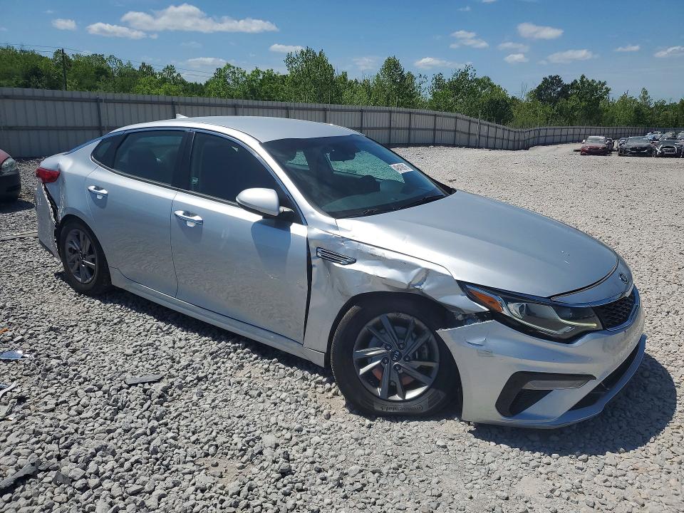 2019 Kia Optima VIN 5XXGT4L35KG345156 COPART salvage auction — FRONT END, Id - Salvage Certificate Of Title, sold $1,700 on 2026-07-14 (photo 4)