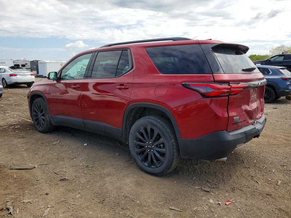 2023 Chevrolet Traverse VIN 1GNEVJKW0PJ256990 COPART salvage auction — FRONT END, Il - Salvage Certificate, sold $12,400 on 2026-07-03 (photo 2)