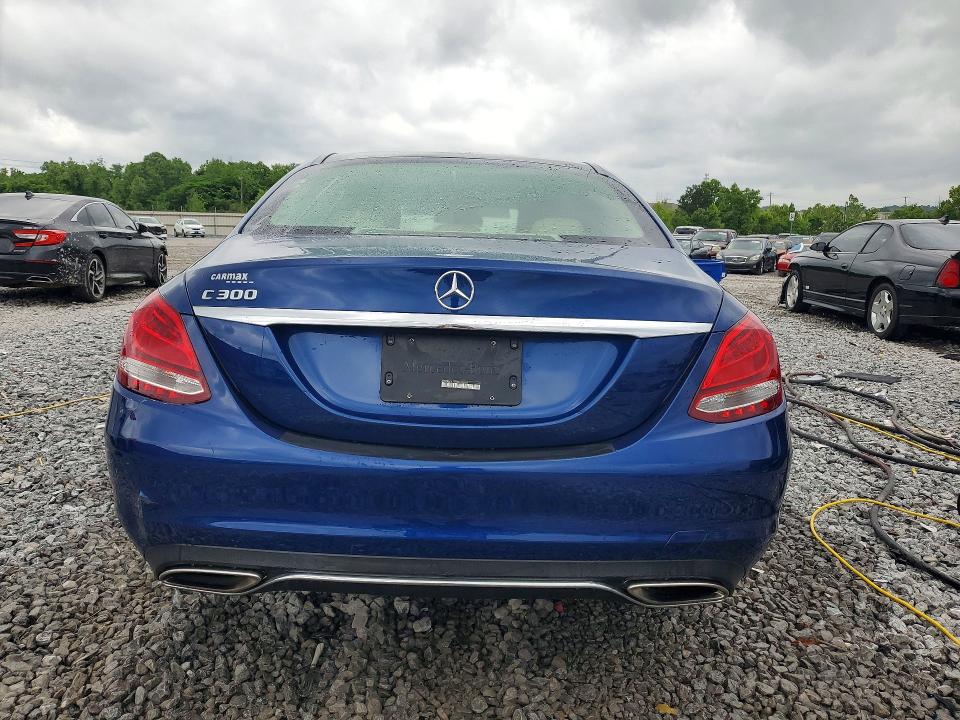 2017 Mercedes-benz C-klasse VIN WDDWF4JB5HR240285 COPART salvage auction — FRONT END, Al - Cert Of Title-Salvage Title, sold $1,850 on 2026-07-14 (photo 6)