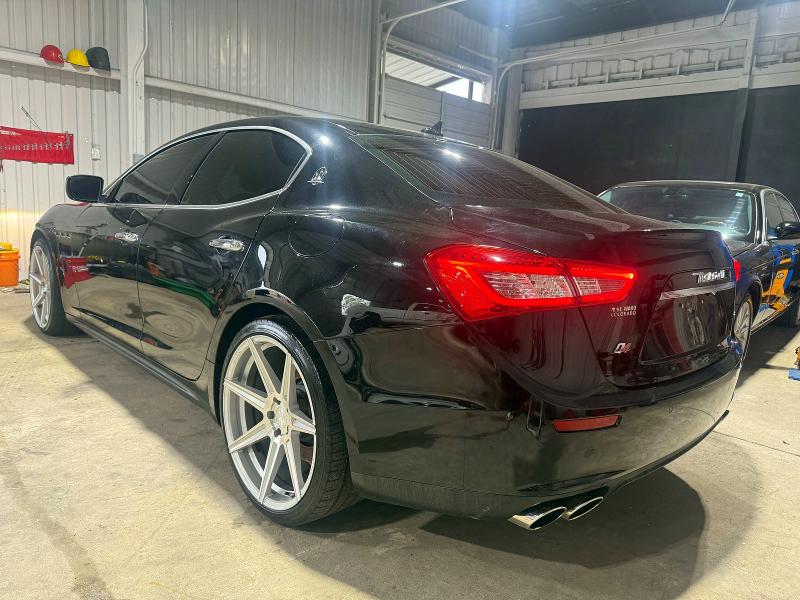 2014 Maserati Ghibli VIN ZAM57RTA9E1112724 COPART salvage auction — DAMAGE HISTORY, Co - Salvage Title (P), sold $17,600 on 2026-07-10 (photo 3)