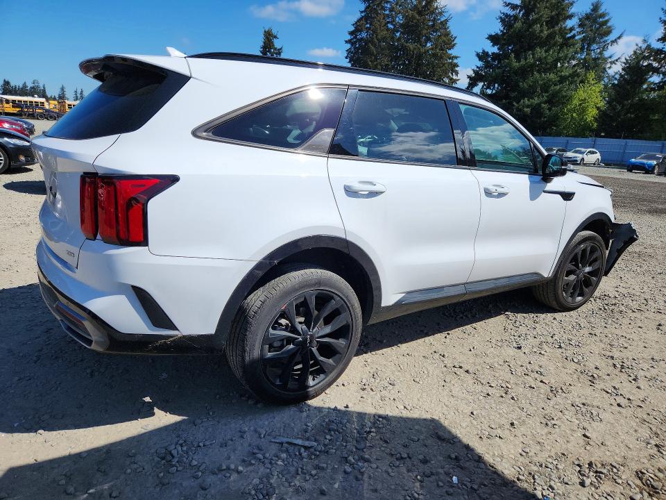 2023 Kia Sorento VIN 5XYRKDLF6PG233314 COPART salvage auction — FRONT END, WA, sold $10,100 on 2026-08-21 (photo 3)
