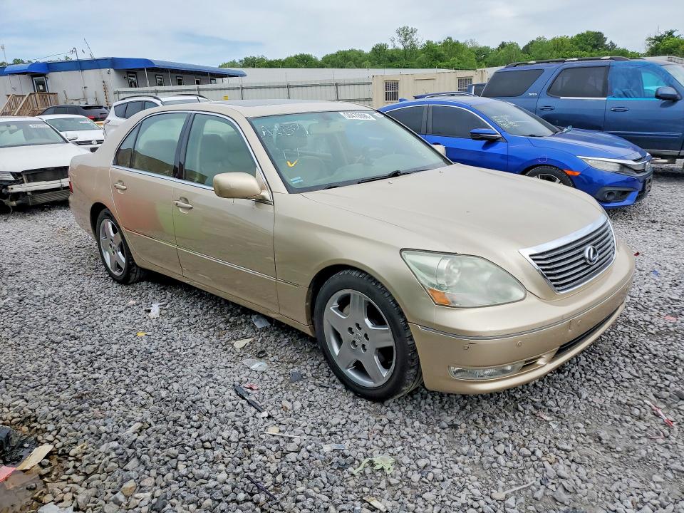 2006 Lexus Ls 430 VIN JTHBN36F165029931 COPART salvage auction — NORMAL WEAR, Ms - Certificate Of Title (P), sold $1,100 on 2026-07-07 (photo 4)
