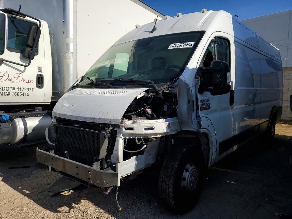 2022 Ram Promaster city VIN 3C6MRVJG0NE115512 COPART salvage auction — FRONT END, Ca - Salvage Certificate (P), sold $925 on 2026-07-09 (photo 1)