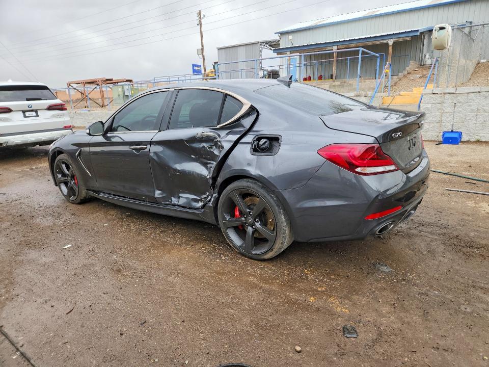 2019 Genesis G70 VIN KMTG34LEXKU031158 COPART salvage auction — SIDE, Nm - Cert Of Title-Salvage, sold $6,600 on 2026-07-16 (photo 2)