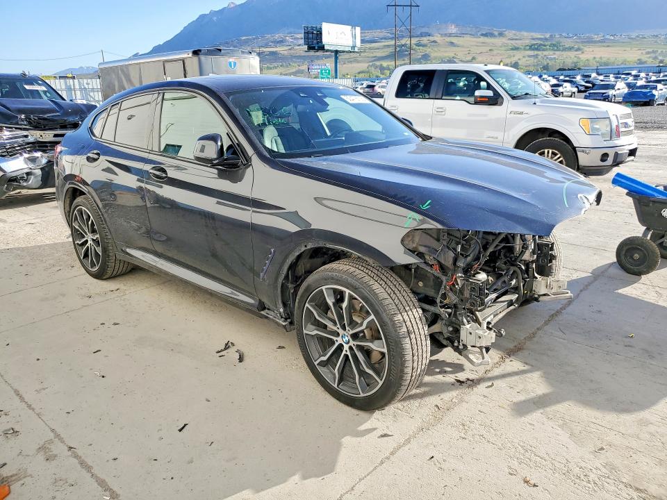 2019 BMW X4 VIN 5UXUJ3C50KLG54524 COPART salvage auction — FRONT END, Ut - Salvage Certificate, sold $11,200 on 2026-07-20 (photo 4)