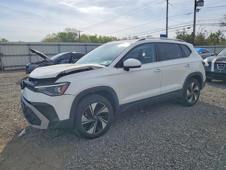 2025 Volkswagen Taos VIN 3VVVC7B2XSM005499 COPART salvage auction — FRONT END, Nj - Cert Of Title-Salvage, sold $9,300 on 2026-07-17 (photo 1)