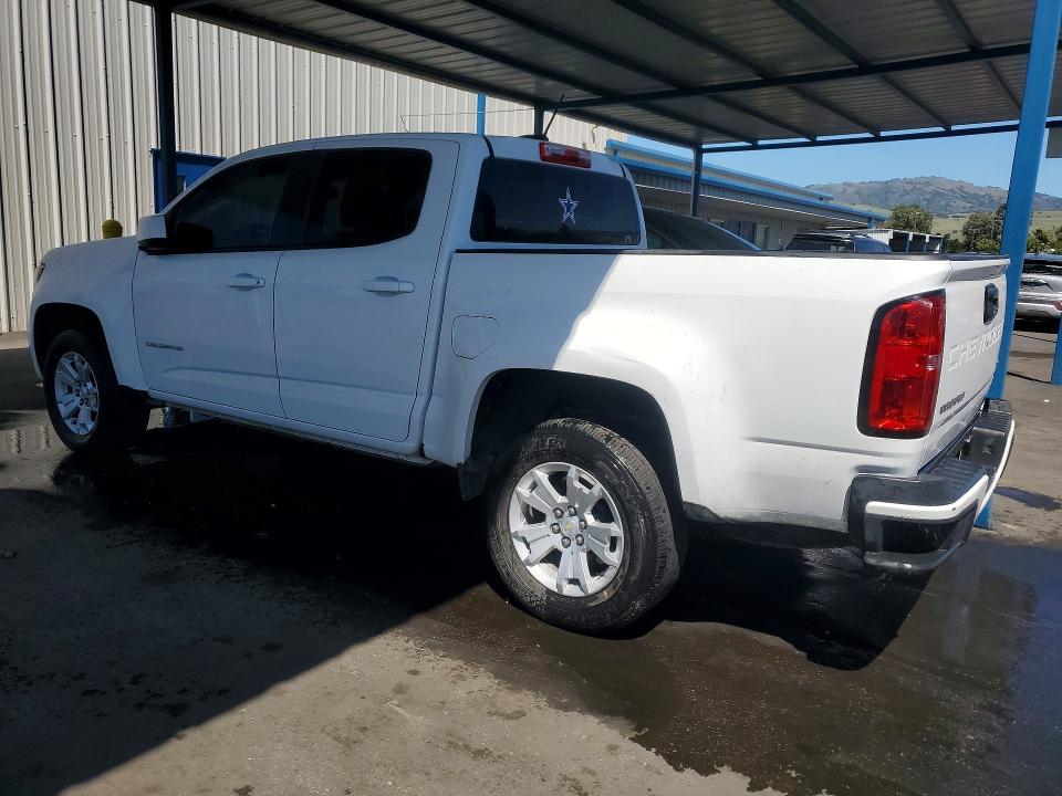 2021 Chevrolet Colorado VIN 1GCGSCEN5M1149115 COPART salvage auction — MINOR DENT/SCRATCHES, CA - CERTIFICATE OF TITLE, sold $9,000 on 2026-07-09 (photo 2)