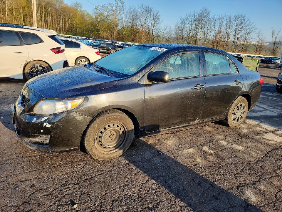 2009 Toyota Corolla VIN JTDBL40E49J006913 COPART salvage auction — FRONT END, Ny - Certificate Of Title, sold $1,100 on 2026-07-28 (photo 1)