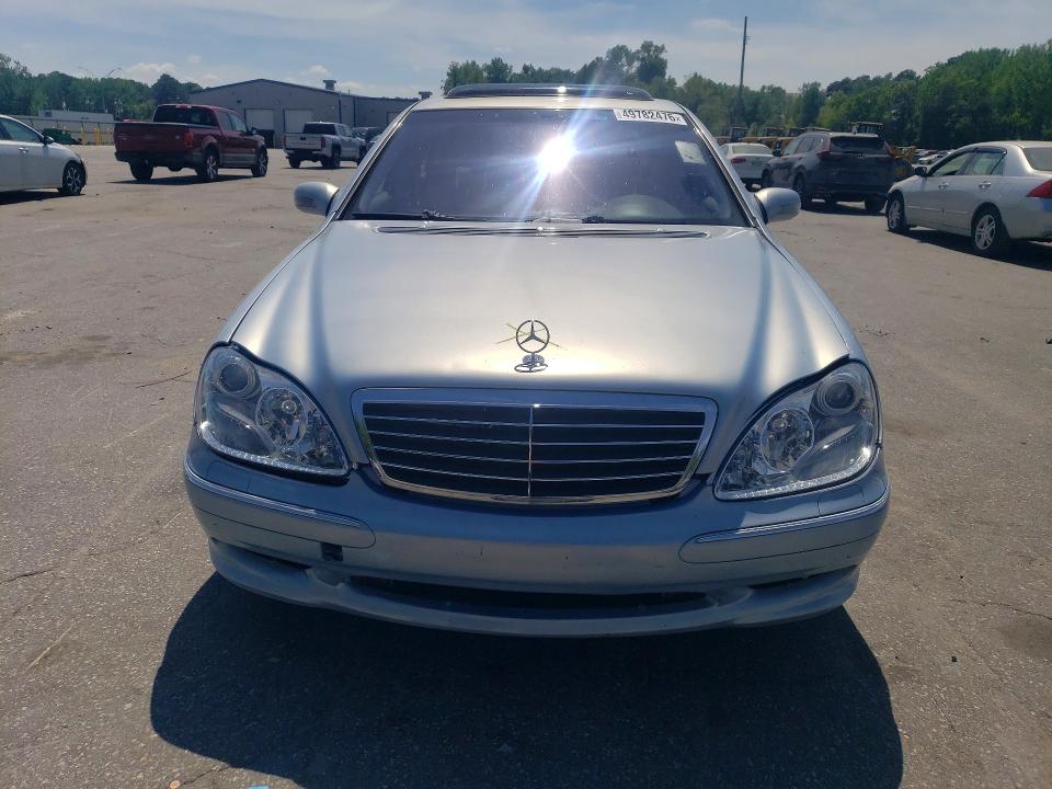 2001 Mercedes-benz S class VIN WDBNG73J51A202955 COPART salvage auction — FRONT END, NJ - DEALER ONLY CLEAN TITLE, sold $325 on 2026-07-21 (photo 5)