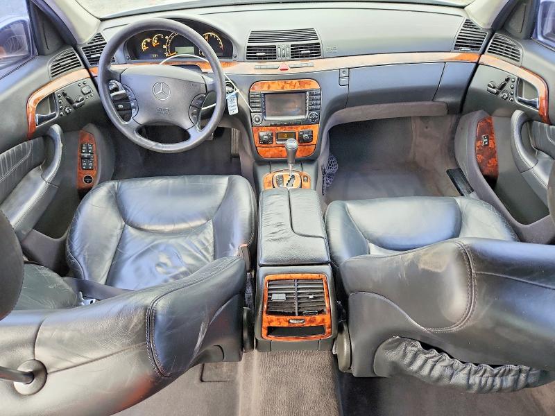 2006 Mercedes-benz S-klasse VIN WDBNG75J06A484488 COPART salvage auction — FRONT END, Nc - Salvage Certificate Of Title, sold $750 on 2026-07-13 (photo 8)