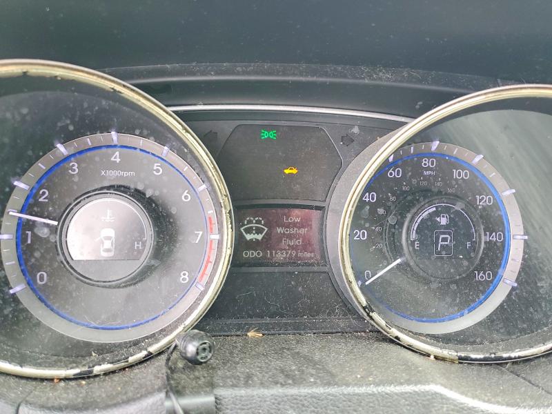 2013 Hyundai Sonata VIN 5NPEB4ACXDH666663 COPART salvage auction — REAR END, FL, sold $725 on 2026-07-31 (photo 9)