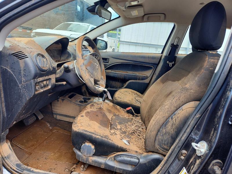 2024 Mitsubishi Mirage VIN ML32AUHJ4RH010073 COPART salvage auction — WATER/FLOOD, HI - CERTIFICATE OF SALVAGE (P), sold $2 on 2026-07-20 (photo 7)