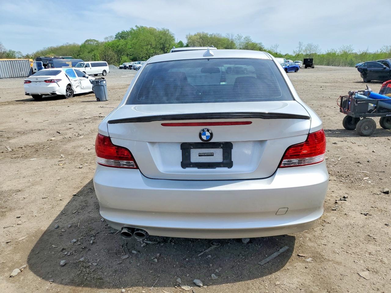 2009 BMW 1 Series VIN WBAUP73569VK74717 COPART salvage auction — Mechanical, MD - CERTIFICATE OF TITLE, sold $400 on 2026-07-03 (photo 6)