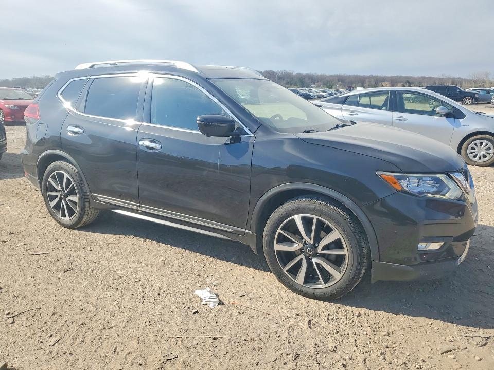 2018 Nissan Rogue VIN JN8AT2MT5JW486657 COPART salvage auction — HAIL, Mo - Salvage Certificate Of Title, sold $4,350 on 2026-07-07 (photo 4)