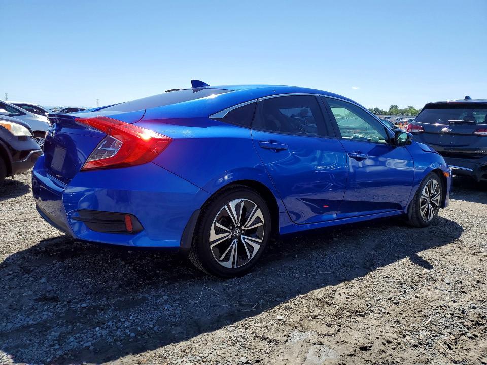 2018 Honda Civic VIN JHMFC1F73JX044240 COPART salvage auction — FRONT END, Ca - Salvage Certificate, sold $3,900 on 2026-07-02 (photo 3)
