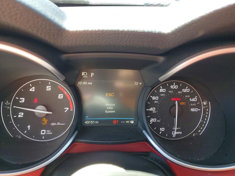 2021 Alfa romeo Stelvio VIN ZASPAKANXM7D08749 COPART salvage auction — FRONT END, Ky - Cert Of Title-Salvage, sold $8,000 on 2026-09-09 (photo 9)