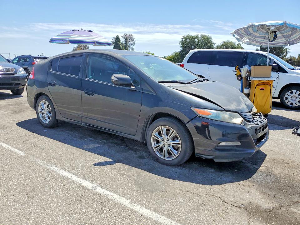 2010 Honda Insight VIN JHMZE2H73AS031740 COPART salvage auction — FRONT END, Ca - Cert Of Title-Salvaged, sold $125 on 2026-07-31 (photo 4)